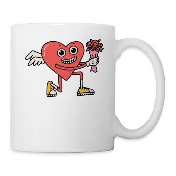 Valentine's Day girlfriend, boyfriend, man, wife partner - Mug - white - Right