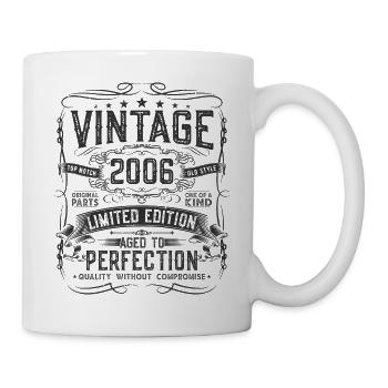 2006 vintage né vintage cadeau d’anniversaire - Mug blanc - blanc - Droite