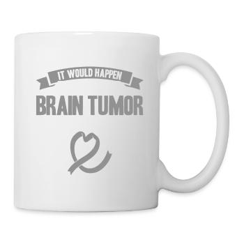 Brain Tumor Fighter Brain Tumor Consciousness Brain Tumor - Mug - white - Right