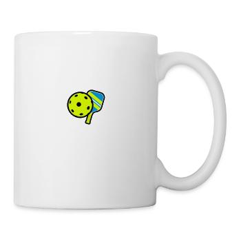 Mein Ruhestandsplan Lustige Pickleball Slogan Geschenk - Tasse - Weiß - Rechts