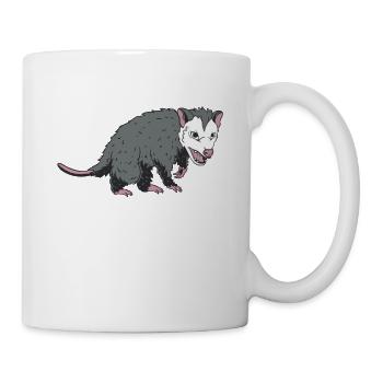 Opossum Gift Possum Marsupial - Mug - white - Right