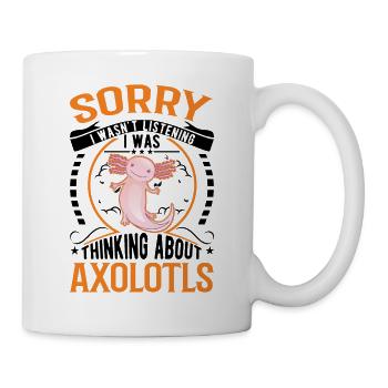 Axolotl Queue Cadeau Amphibien Axolotl - Mug blanc - blanc - Droite