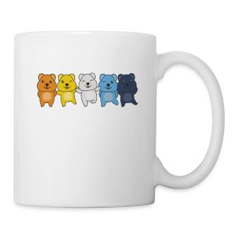 aroace flag gay pride LGBTQ quokka - Mug - white - Right