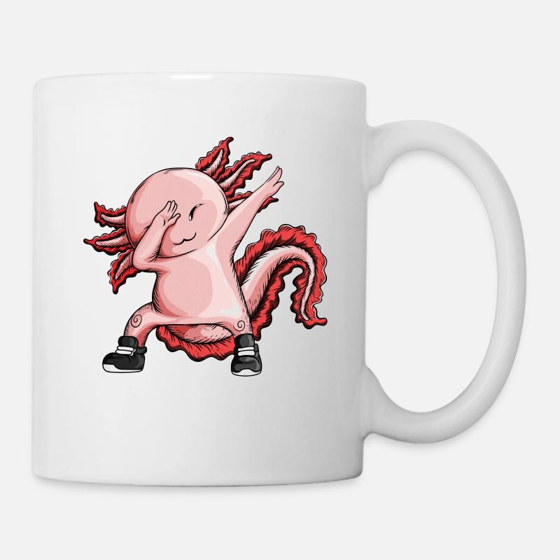 Dabbing Newt Design Kids Dancing Dance School - Mug - white