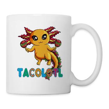 Axolotl Lurch as Taco Mexico Cinco de Mayo - Mug - white - Right