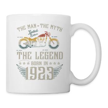 The man the myth the legend born in 1923 gift - Mug - white - Right