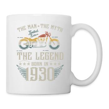 The man the myth the legend born in 1930 gift - Mug - white - Right