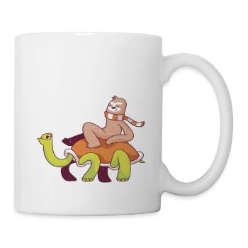Slow And Steady Wins The Race 6 - Tasse - Weiß - Rechts