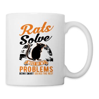 Rat Gift Domestic Rat Rat Owner - Mug - white - Right