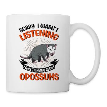 Opossum Gift Possum Marsupial - Mug - white - Right