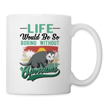 Opossum Gift Marsupial Possum - Mug - white - Right