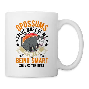 Opossum Gift Possum Marsupial - Mug - white - Right