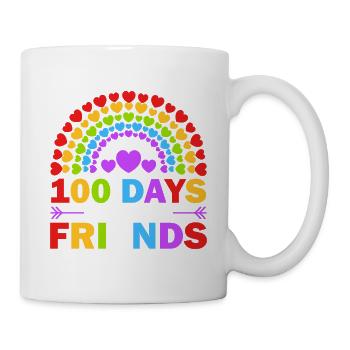 100 days with my friends Day 100 - Mug - white - Right
