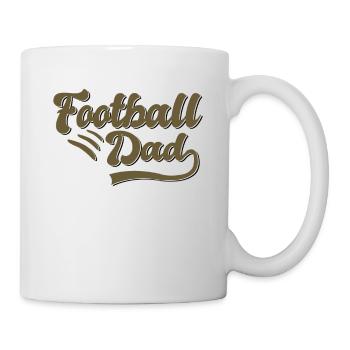 Cadeau Papa Football - Mug blanc - blanc - Droite
