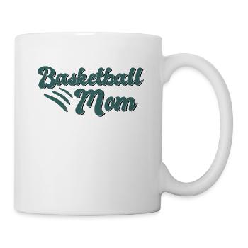 Basketball Mama Geschenk - Tasse - Weiß - Rechts