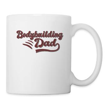 Musculation Papa Cadeau - Mug blanc - blanc - Droite
