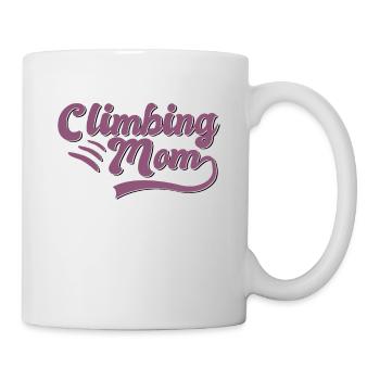 Climbing Mama Gift - Mug - white - Right
