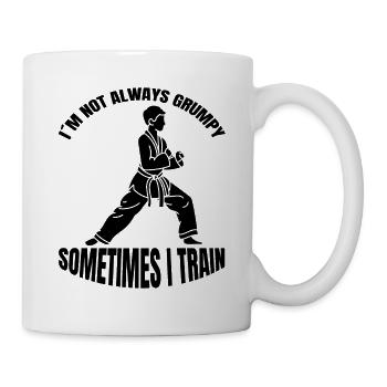 Kampfkunst Judo Aikido Karate Hapkido Kampfsport - Tasse - Weiß - Rechts