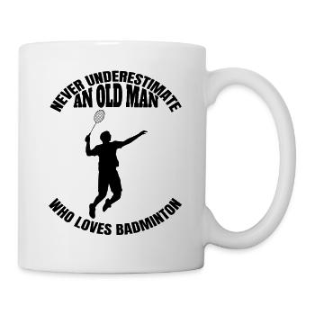 Joueur de badminton Fan de badminton Badminton - Mug blanc - blanc - Droite