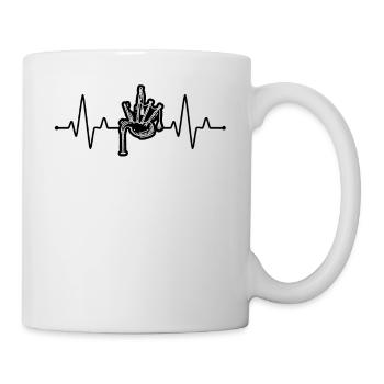 Bagpipes Bagpipes Bagpipe - Mug - white - Right