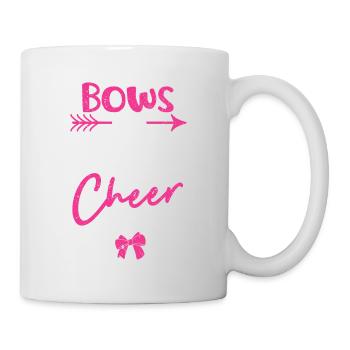 Cheerleading Cheerleader | Bows and Bling Its A - Mug - white - Right