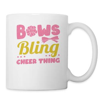 Schleifen & Bling It's A Cheer Thing Cheerleading - Mug - white - Right