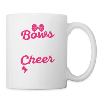 Bögen & Bling It's A Cheer Thing | Cheerleading - Tasse - Weiß - Rechts