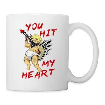 Valentine's Day girlfriend, boyfriend, man, wife partner - Mug - white - Right