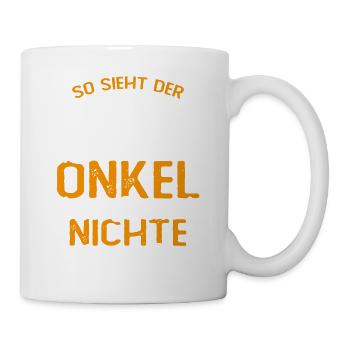 So sieht der beste Onkel der Welt aus - Mug blanc - blanc - Droite