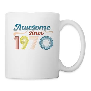 Vintage 1970 Retro Bitrthday Limited Edition - Mug - white - Right