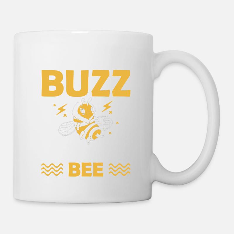 School Buzz Spelling Bee 100 Days Of School Humor - Mug - white