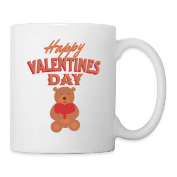 cadeau saint valentin - Saint valentin - Mug blanc - blanc - Droite
