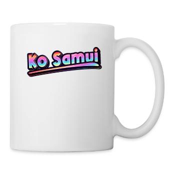 Vintage Thaïlande Vacances Asie Thaï Ko Samui - Mug blanc - blanc - Droite