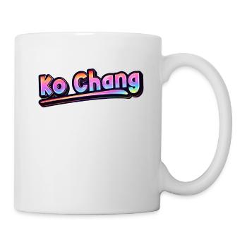 Vintage Thailand Urlaubsreise Asien Thai Ko Chang - Tasse - Weiß - Rechts