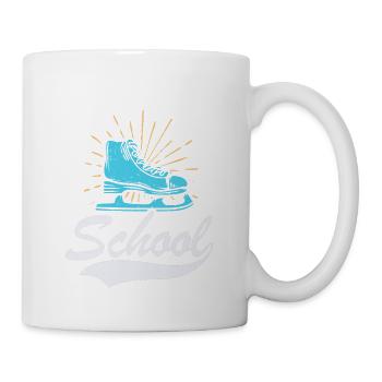 I slipped 100 days of school sports - Mug - white - Right