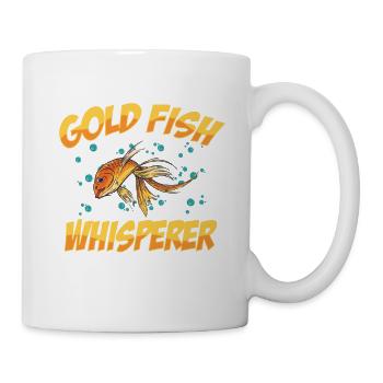 Goldfish Whisperer Carp Japan Aquarium - Mug - white - Right