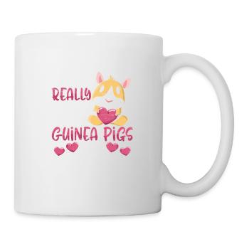 Vraiment comme les cochons d’Inde ok - drôle de guinée - Mug blanc - blanc - Droite