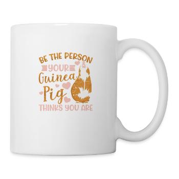 La personne pour qui votre cobaye est vous - Mug blanc - blanc - Droite