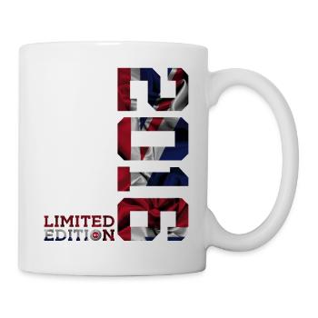 ANGLETERRE ÉDITION LIMITÉE 2016 ROYAUME-UNI 9E ANNIVERSAIRE - Mug blanc - blanc - Droite