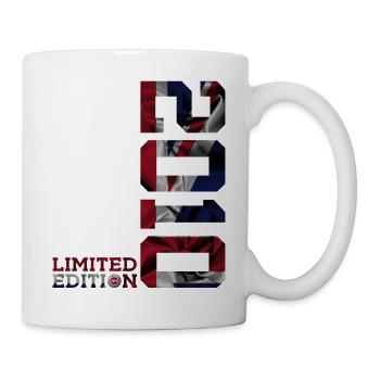 ÉDITION LIMITÉE ANGLETERRE 2010 ANNIVERSAIRE BRITANNIQUE - Mug blanc - blanc - Droite