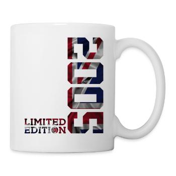 ÉDITION LIMITÉE ANGLETERRE 2005 21E ANNIVERSAIRE BRITANNIQUE - Mug blanc - blanc - Droite