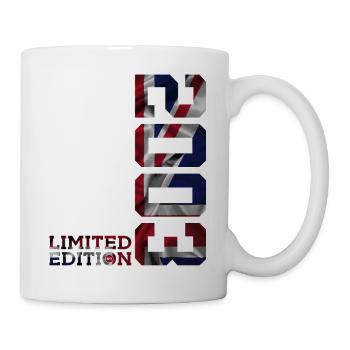 ÉDITION LIMITÉE ANGLETERRE 23E ANNIVERSAIRE 2003 UK - Mug blanc - blanc - Droite