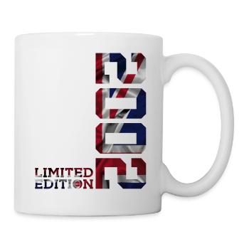 ÉDITION LIMITÉE ANGLETERRE 2002 24E ANNIVERSAIRE UK - Mug blanc - blanc - Droite