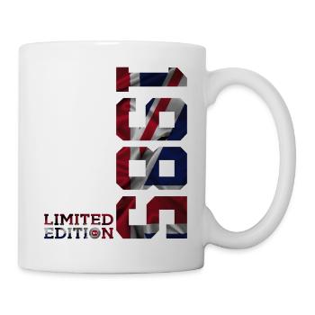 ÉDITION LIMITÉE ANGLETERRE 41E ANNIVERSAIRE 1985 UK - Mug blanc - blanc - Droite