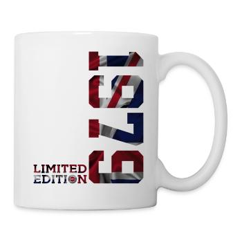 ÉDITION LIMITÉE ANGLETERRE 1979 ANNIVERSAIRE BRITANNIQUE - Mug blanc - blanc - Droite
