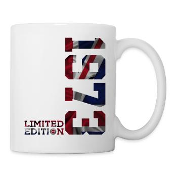 ÉDITION LIMITÉE ANGLETERRE 1973 53E ANNIVERSAIRE UK - Mug blanc - blanc - Droite