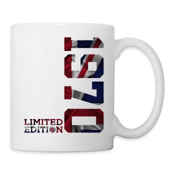 ÉDITION LIMITÉE ANGLETERRE 56E ANNIVERSAIRE 1970 AU ROYAUME-UNI - Mug blanc - blanc - Droite