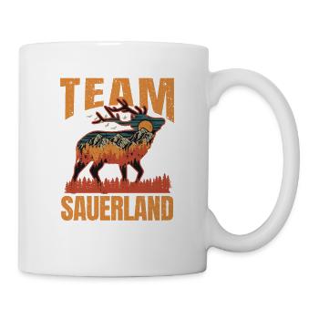 Team Sauerland Sauerländer Urlaub NRW - Tasse - Weiß - Rechts