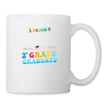 Proud Dad of a 2nd Grade Class of 2023 Graduation - Mug - white - Right
