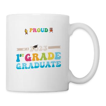 Proud Auntie of a 1st Grade Class of 2023 - Mug - white - Right